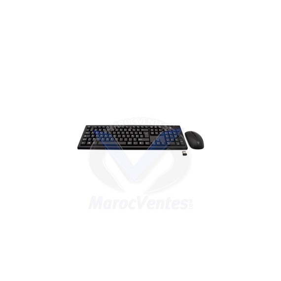 Clavier et Souris sans fil Combiné Essential Français 4X30M39469