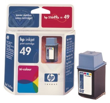 HP 51649AE - 3 Couleurs 22.8ml (n° 49) 51649AE