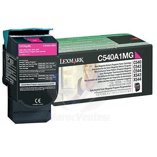 Toner pour imprimante LEXMARK COLOR C544DW 540A1MG