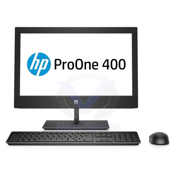 Ordinateur de bureau ProOne 400 G4 AiO i5-8500T 500 Go SATA 4 Go DDR 20" Freedos 5FY57EA
