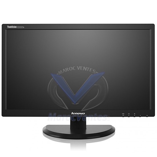 Moniteur 21.5" LED - ThinkVision E2223S 1920 x 1080 pixels - 5 ms - Format large 16/9 - Noir 60AFHAT1EU