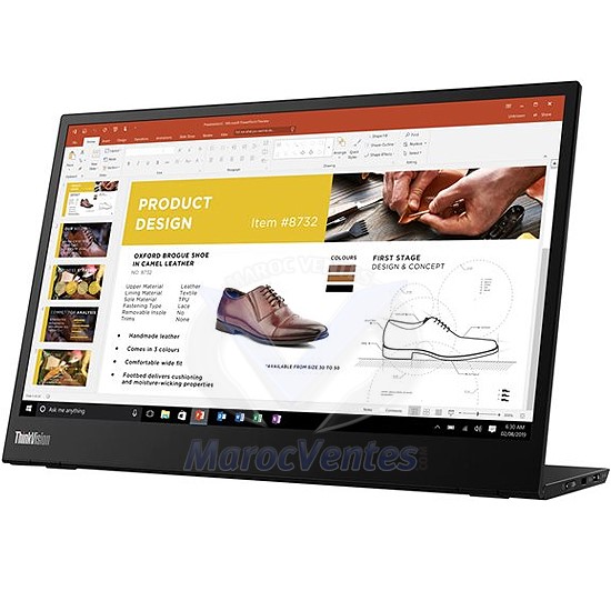 Lenovo ThinkVision M14 Écran Portable LED 14" 1920 x 1080 Full HD (1080p) 61DDUAT6EU
