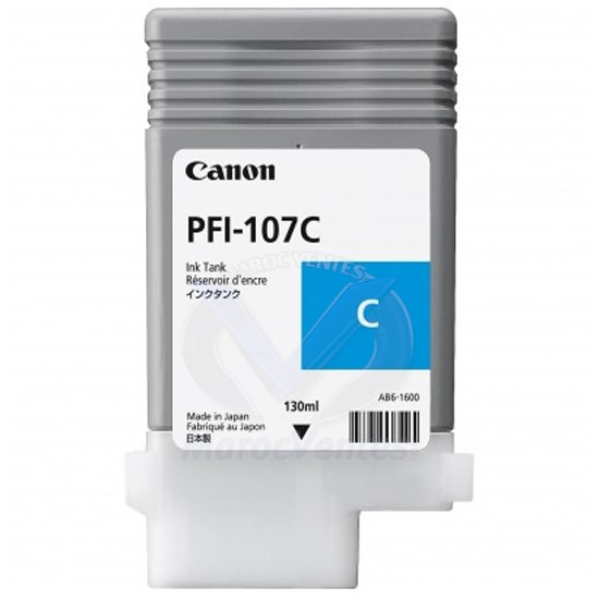 PFI-107 C ENCRE CYAN 130 ml 6706B001AA