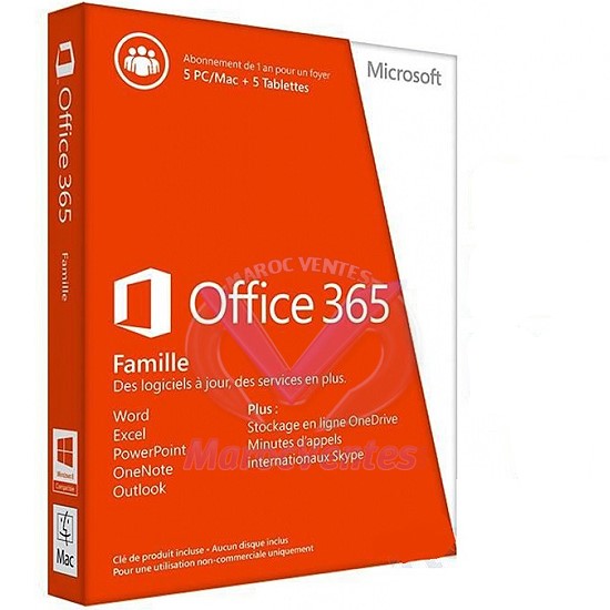 MS Off 365 Home French Subscr 6GQ-00681