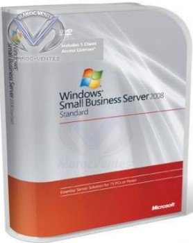 Windows Small Bus CAL Ste 2008 Sngl OLP 5 NL User CAL 6UA-02188