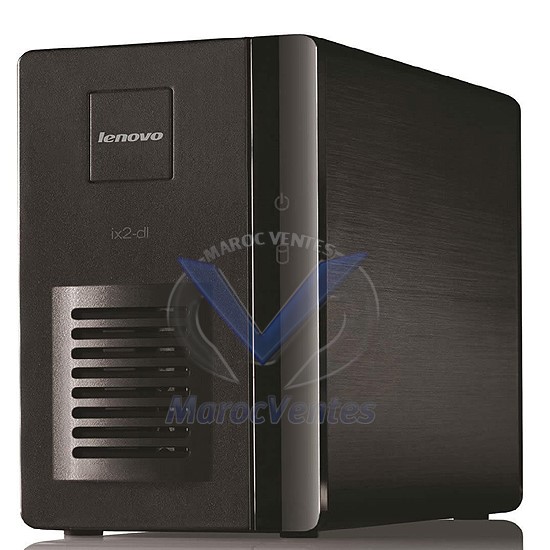 Serveur NAS - 2 To (2 x 1 To) - tour - RAID 0, 1, JBOD - USB 2.0/Gigabit Ethernet - iSCSI 70A69000EA