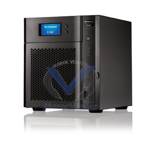 NAS PX4-400D Pro Lenovo EMC Séries 8TB (4HD X 2TB) 70CM9000EA8PR