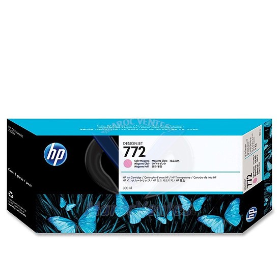 HP 772 300-ml Light Magenta Ink Cartridge CN631A