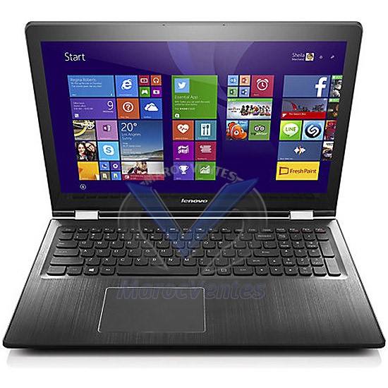 Lenovo Yoga500-14,14.0HD Touch Black i3-5020U4GDDRIII,8G W10 80N4011AFE
