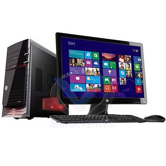 PC Bureau Intel Core i7-4820K 8 Go 2To Windows 8.1 Pro + Ecran 22" Clavier & souris 810K-GAMER