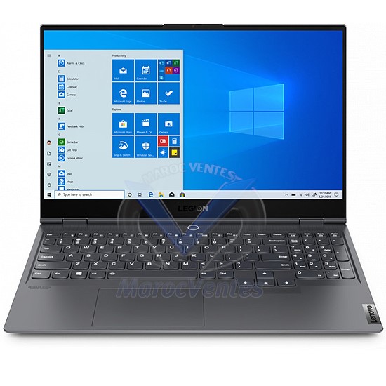 PC Portable Legion S7 15IMH5 Intel i7 10750H 15,6" 16Go 1To SSD Win 10 Home Gris Ardoise 82BC0061FE