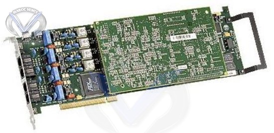 Carte Vocali bus D/300JCT-E1-120W - PCI avec Interface telefonique 881-767