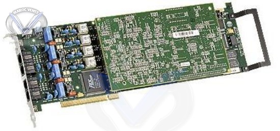 Carte Vocali bus D/300JCT-E1-120EW - PCIexpress avec Interface telefonique 887-533