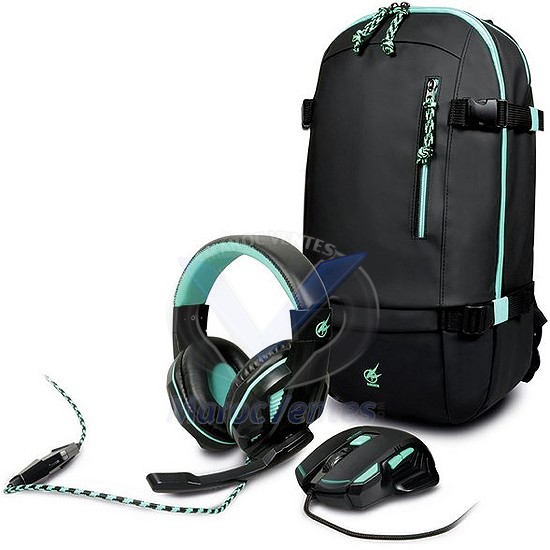 Pack Gaming AROKH Sac à Dos BP-1 + Souris X-1 + Casque H-1 901751