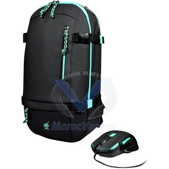 Pack Gaming AROKH Sac à dos BP-1 et Souris X-1 901752