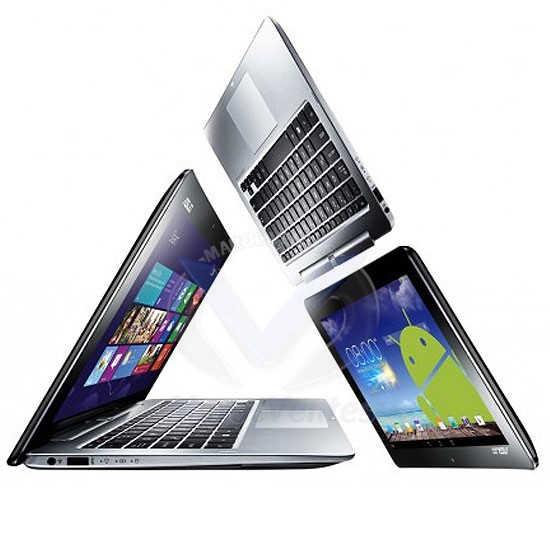 ASUS TX201LA-CQ004H i5-4200U 4GB 500G Silver Wn8/Atom Androi 90NB03I1-M00810