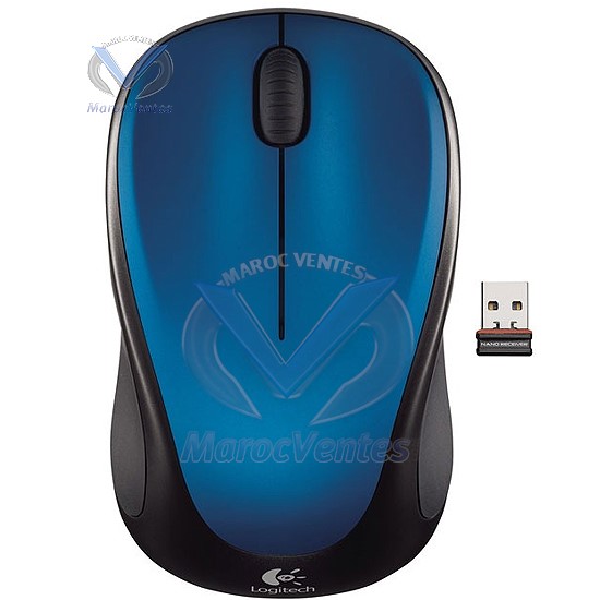 Log Wireless Mouse M235 SteelBlue WER Occident Packaging-Log Wireless Mouse M235 SteelBlue WER Occident Packaging