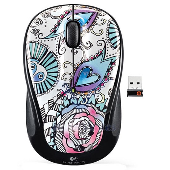 LOGITECH Wireless Mouse M325 Floral Foray WER Occident Pack 910-003011