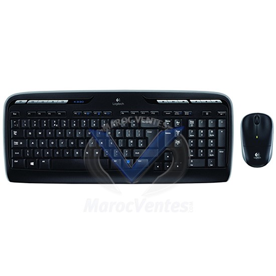 Wireless Desktop MK330 Ensemble sans fil souris + clavier (AZERTY Français) 920-003968
