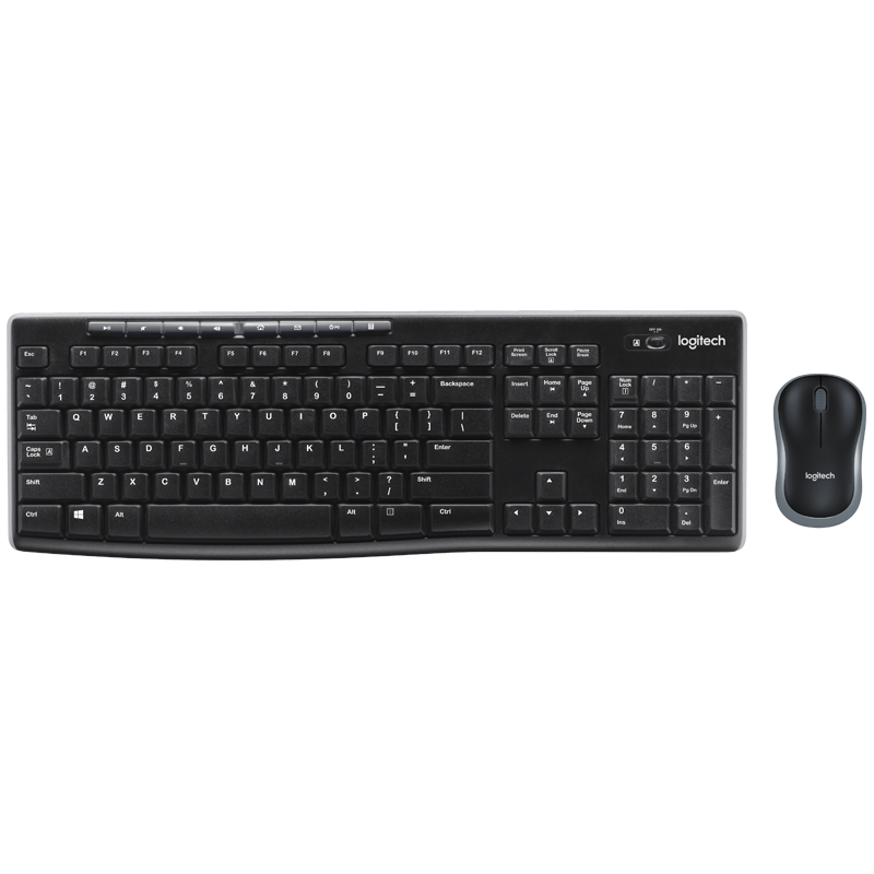 KIT Souris + Clavier LOGITECH Wireless MK270 920-004432