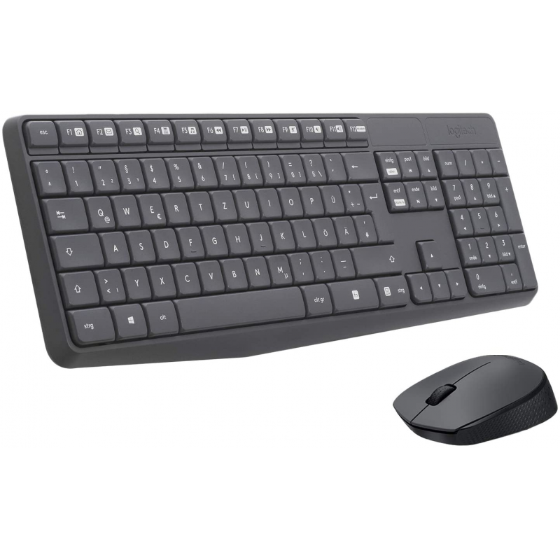KIT Souris + Clavier LOGITECH Wireless MK235 920-007897