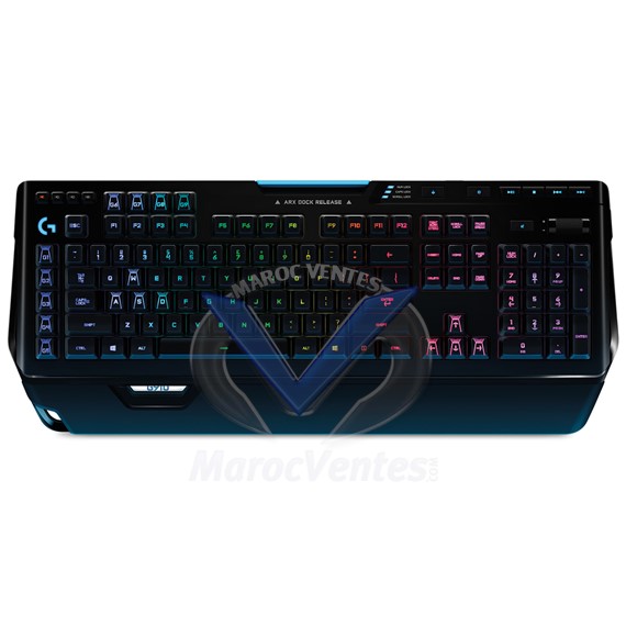 Clavier gaming G910 interrupteurs mécaniques rétro-éclairage AZERTY 920-008014