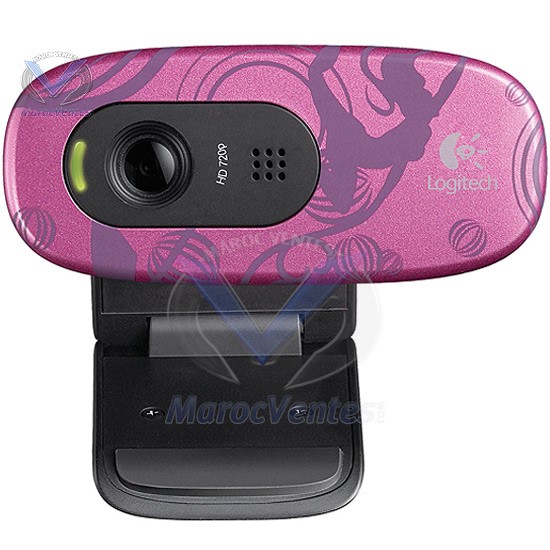 HD Webcam C270 Pink Balance-HD Webcam C270 Pink Balance