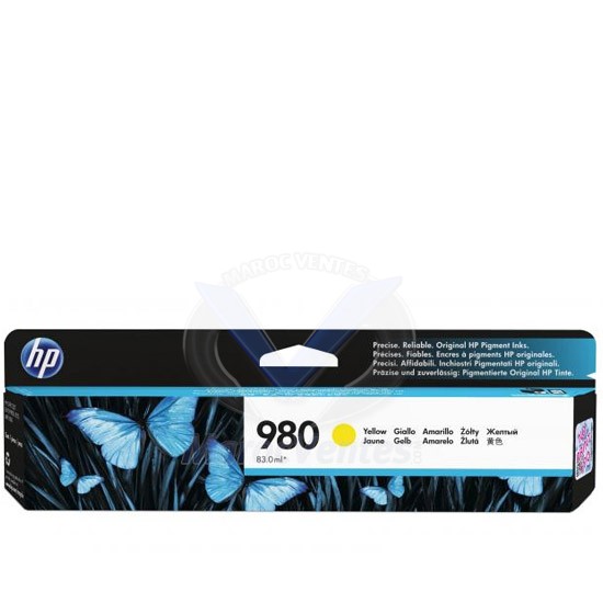 HP 980 YellowOriginal Ink Cartridge D8J09A