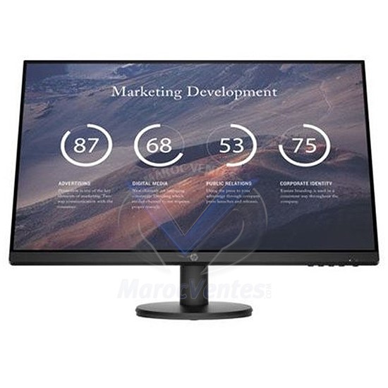 Moniteur FHD HP P27v G4 27 Pouces Noir 9TT20AS