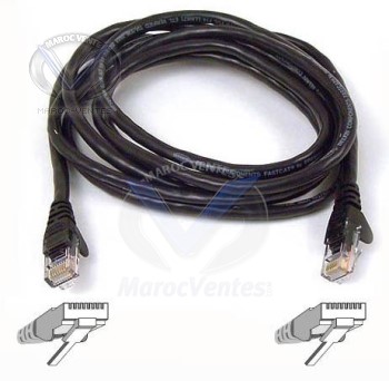 Belkin Cat6 Snagless UTP Patch Cable (Black) 5m