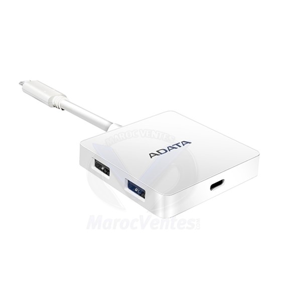 HUB USB 3.0 (3.1 Gen 1) Type-C 5000Mbit / s Blanc ACH3PL-HUB-CWH