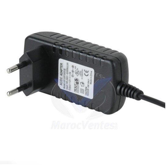 Alimentation pour Caméra QH-AD12V1.5AE