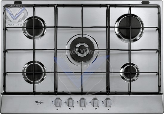 Plaque de cuisson Inox avec Allumage électrique AKR357IX