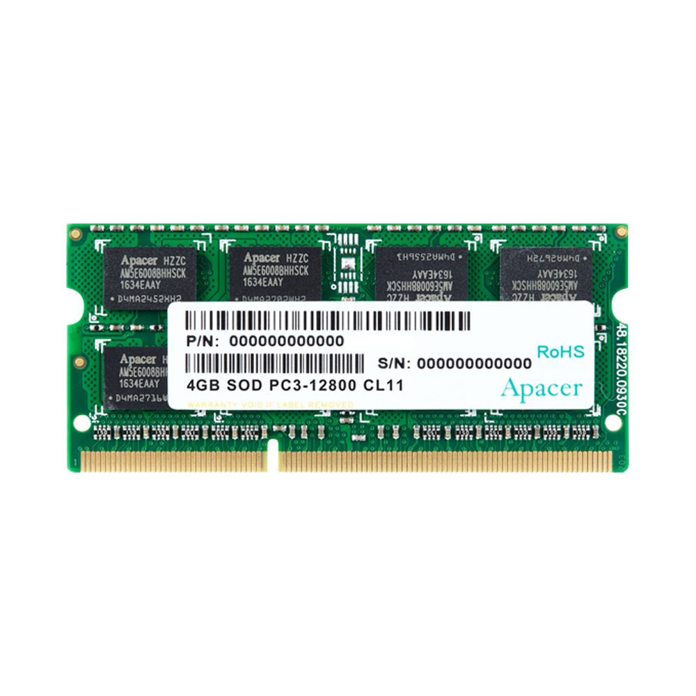 Barrette M&#233;moire 4GB DDR3-1333 SO-DIMM 204 broches AP-DS.04G2K.KAM