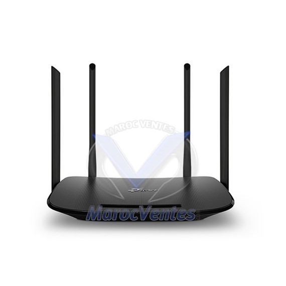 Modem Routeur Double Bande WIFI AC1200 300 Mbps sur 2.4 Ghz et 867 Mbps sur 5 Ghz 4 antennes ARCHER VR300