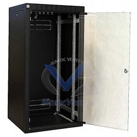 Armoire 32U 600 X 600 avec Etagère et Ventilation Armoire-32U