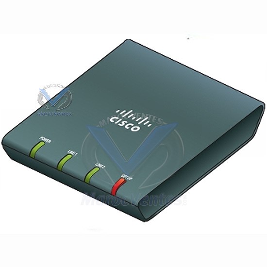 Cisco ATA 187 with configurable impedance-Cisco ATA 187 with configurable impedance