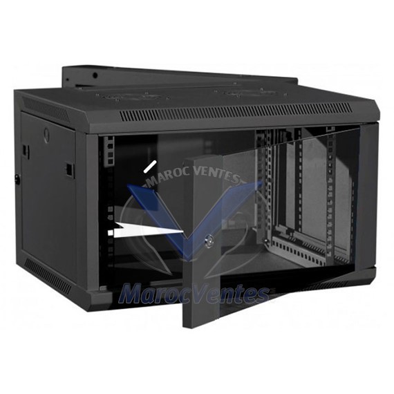 Armoire Informatique 19" 6 Unités 600 x 450 Armoire 6U