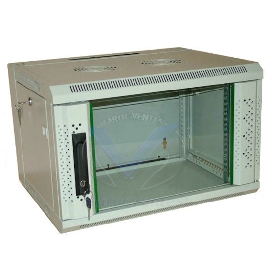 Armoire Informatique 19" 9 Unités 600 x 450 Armoire