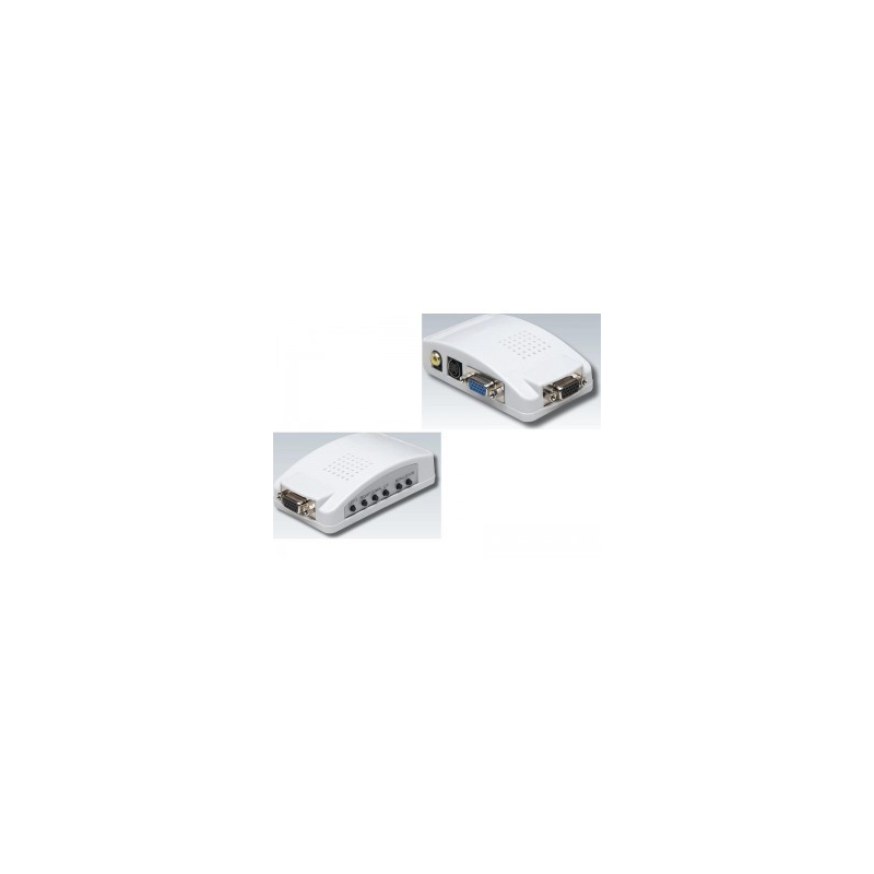 CONVERTISSEUR DIGITAL AV/S VIDEO VERS VGA DT-CO-01