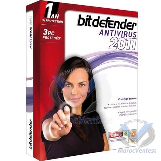 BitDefender Internet Security2011-1 an 3utilisateurs-BitDefender Internet Security2011-1 an 3utilisateurs