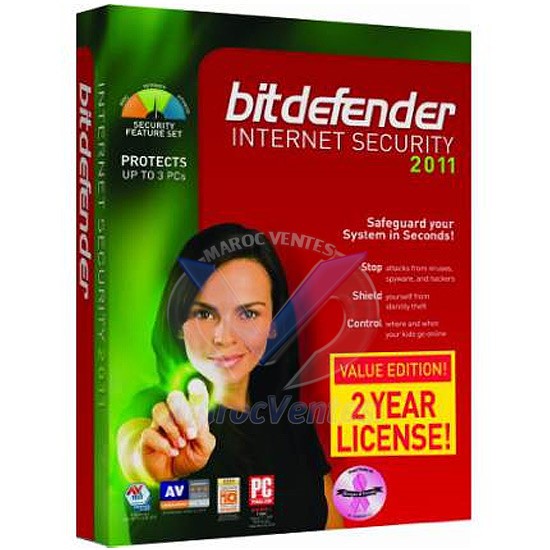 BD INTERNET SECURITY 2010 - 3 Postes B-FBDISPW2P003