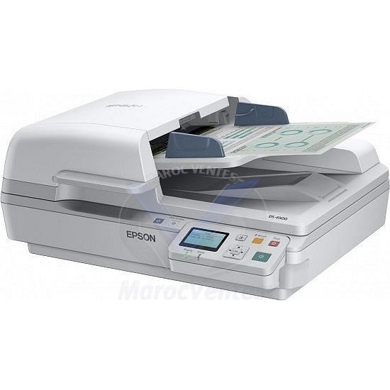 WorkForce DS-7500N - A4 -  1200 Dpi  40 ppm Ethernet Chargeur d’originaux Recto Verso un seul passage + Suite logicielle B11B205331BT