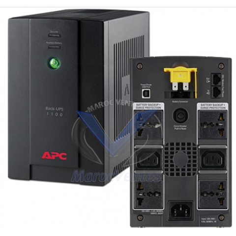 Onduleur Line Interactive 230V AVR 550 Watts /1100 VA BX1100LI
