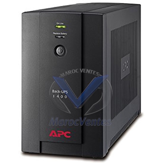Onduleur Back UPS BX 1400VA Prises FR - Prises IEC BX1400UI