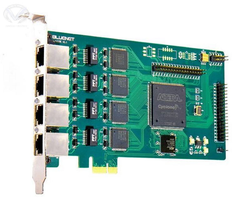 Carte E1 a 4 port Pour Asterisk ISDN PRI Digital Interface BL420DE