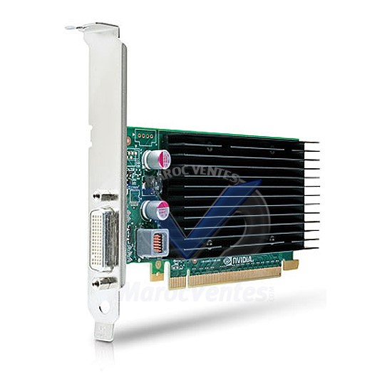 Carte graphique - Quadro NVS 300 - 512 Mo DDR3 - PCIe x16 Bv456aa