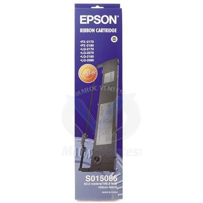 EPSON Ruban C13S015022 Pour LQ-1000,1050,1070 Pack de  4 C13S015446BA