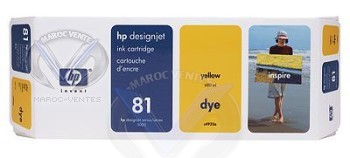 HP C4933A - Jaune 680ml n° 81 C4933A