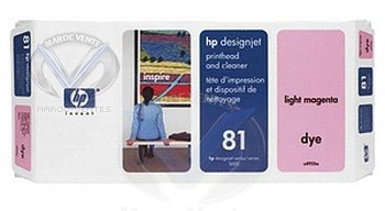 HP C4955A - Magenta Clair (n° 81) C4955A